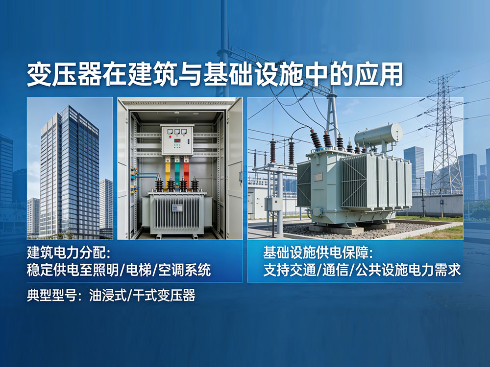 潼南变压器应用于建筑与基础设施